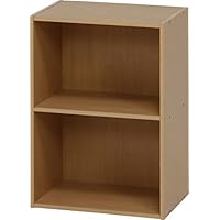 Amazon｜不二貿易(Fujiboeki) カラーボックス 2段 幅41.8cm 奥行